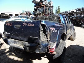 2007 Toyota Tacoma SR5 Navy Blue Crew Cab 4.0L MT 4WD #Z24621